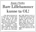 Gudbrandsdølen og Lillehammer - 3. oktober 1981